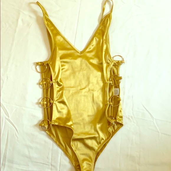 Gorgeous “champagne” one piece - Picture 1 of 4